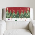 thumbnail image 2 of TSOVTHRID Christmas Tree Star Print Headrest Protectors for Recliners 17x27 in PU Leather Sofa Headrest Covers Couch Chair Head Protector for Living Room,Office Chair Christmas Decor, 1 PCS, 2 of 7