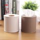 thumbnail image 2 of Classical Tissue Box Round Napkin Holder Tissue Paper Storage Containers Box (Beige), 2 of 2