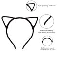 thumbnail image 3 of 2pcs Cat's ears headband - black, 3 of 8