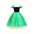 thumbnail image 5 of Girls' Christmas Halloween Birthday Party Special Holiday LED Light-Up Dress Color-Block Hot-Selling Evening Party Dress, 5 of 6