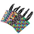 thumbnail image 3 of 5pcs Silicone ID Adress Holder Suitcase Label Luggage Tag Identifier Bag Accessory, 3 of 3