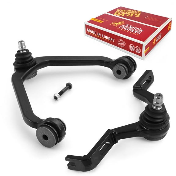 Metrix Premium Chassis Parts - Front Left & Right Upper Control Arm w Ball Joint & Bushing Assembly Kit Fits 10-11 Ford Ranger, 98-10 Mazda B4000 4WD, 98-09 B4000 RWD, RK8708, RK8710, Made in Europe