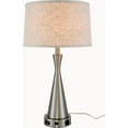 thumbnail image 1 of Elegant Decor TL3014 Portable Light Table Lamp, Vintage Nickel, 1 of 2