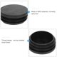 thumbnail image 4 of 16 tapones redondos para tubos, tapones de plástico para extremos de tubos, tapones de acabado (1 3/4 pulgadas), 4 of 6