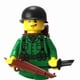 thumbnail image 1 of Minifigura personalizada coleccionable Battle Brick del Ejército de los EE. UU. Segunda Guerra Mundial, 1 of 4