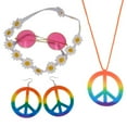 thumbnail image 1 of Accessoires de Costume Hippie Colorés Rétro Années 60 Accessoires de Costume Accessoires de Costume, 1 of 9