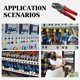 thumbnail image 5 of Ratchet Wire Crimper Plier U-Shaped-Ratchet Terminal Crimper for Pre-insulated Terminal, 5 of 5