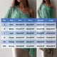 thumbnail image 4 of Camisas para mujer,Blusa de mujer de color liso, manga larga, cuello redondo, estilo jersey, camisa informal de poliéster, cómoda para uso diario, sopatenor, 4 of 9