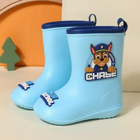 

Wang Wang team Children‘s rain boots for boys and girls EVA Four Seasons rain boots non-slip lightweight baby kindergarten children‘s water shoes