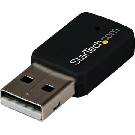 Star Tech USB 2.0 AC600 Mini Dual Band 2.4GHz/5GHz USB Wireless-AC Network Adapter