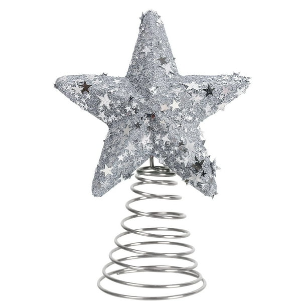 Decoración Del Día de La Independencia: Estrellas de Colores para La Punta Del Árbol