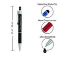 thumbnail image 6 of Customized Pens with Stylus - The Prestige Metal Pen - Custom Printed Name Pens with Black Ink Personalized & Imprinted with Logo or Message -Great Gift Ideas- FREE PERSONALIZATION - 6 pack, 6 of 7