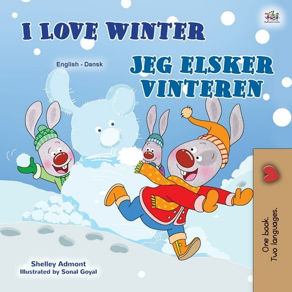 English Danish Bilingual Collection I Love Winter (English Danish Bilingual Book for Kids), (Paperback)