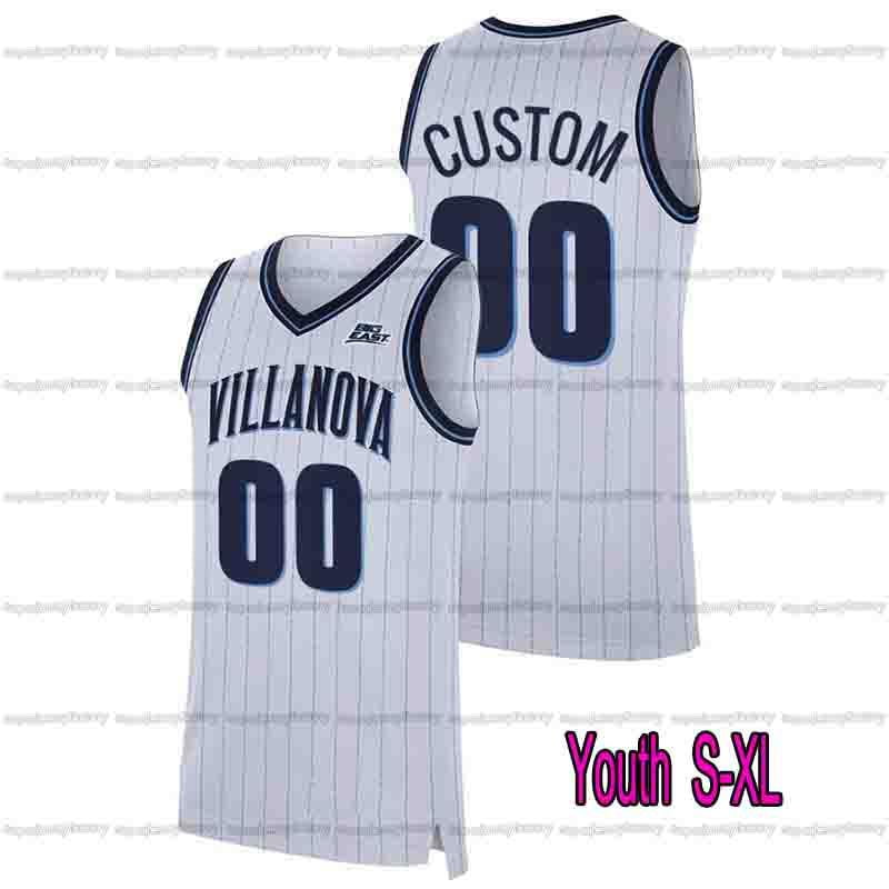 NBABasketball Jerseys Custom Villanova Wildcats 202122 College
