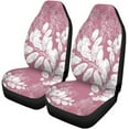 thumbnail image 2 of RYLABLUE Set of 2 Car Seat Covers Abstraction Fantasy Branch Leaves Botanical Congratulatory Covering Creative Decorating Universal Auto Front Seats Protector Fits for Car,SUV Sedan,Truck, 2 of 5