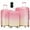 Pink, variant on PAPROOS 3-Piece Luggage Set (20''/24''/28''), Hardshell Lightweight Suitcase with USB Port and Side Hooks, Travel Luggage with TSA-Lock, Hardside Rolling Luggage for School, Travel, Pink
