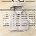 thumbnail image 3 of hoksml Children's Hooded Puffer Vest Kids Thick Winter Coat Fashionable Versatile Sleeveless Jacket for 5-15 Years Boys Girls, 3 of 5