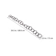 thumbnail image 3 of EeaseCA Aluminum Alloy Rain Chain Downspout Substitution Rain Chain Balcony Rain Chain, 3 of 7