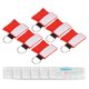 thumbnail image 1 of Escudo Facial De Emergencia, PE 6 Piezas Llavero Ligero De Resucitador De RCP Bolsa De Almacenamiento De Válvula Unidireccional Para Bolso Para Reanimación Cardiopulmonar, 1 of 7