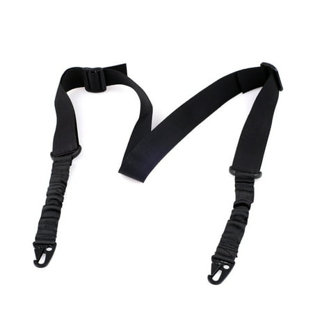Tactical 2 two Dual Point Adjustable Rifle Gun Sling System Strap, (Best 1 Point Sling)