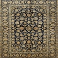 thumbnail image 1 of Ahgly Company Machine Washable Indoor Square Traditional Metallic Gold Area Rugs, 3' Square, 1 of 7
