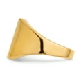 thumbnail image 3 of 14K Yellow Gold Men's Signet Ring Size 10, 3 of 6