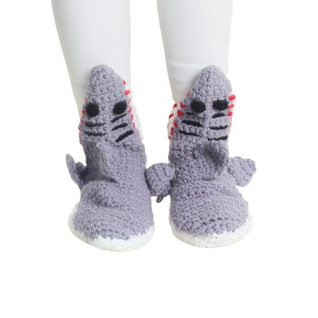

Adult Cartoon Wooden Floor Socks Shark/Crocodile Style Home Socks