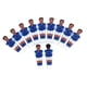 thumbnail image 5 of 11 piezas de repuesto para futbolín de mesa, para jugadores de fútbol Azul, 5 of 9