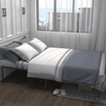 thumbnail image 4 of Cadre de Lit en Métal 14 Pouces Format Simple, Cadre de Lit Plateforme Robuste avec Grand Espace de Rangement, Aucun Sommier Requis, Sans Bruit, Base de Matelas à Assemblage Facile, Noir, 4 of 353