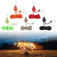 thumbnail image 3 of BYNNIX Reflective Camping Pulley Rope Tie Downs Rope Hangers Adjusted Tent Guide Rope for Kayak Awnings Tents Hiking Outdoors, 3 of 19