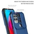 thumbnail image 6 of Armor Case for Motorola Moto G Stylus 5G 2021 6.8 inch, Stand Case with Slide Camera Cover & Kickstand Military Grade Shockproof Heavy Duty Protective for Motorola Moto G Stylus 5G 2021, Blue, 6 of 12