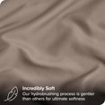 thumbnail image 2 of Bare Home Pillowcase Set - Premium 1800 Collection - Double Brushed - Ultra Soft - Standard Size, Taupe, 4 Count, 2 of 7