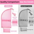 thumbnail image 2 of 2Pack Toiletry Bags,  Travel Toiletry Bag, Mesh Large Capacity Cosmetic Waterproof Bag, 2 of 8