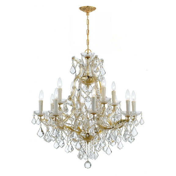 Crystorama Lighting - 13 Light Chandelier - Chandelier - Maria Theresa - Twelve