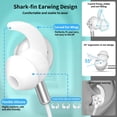 thumbnail image 2 of Auriculares con cable COOYA Sports USB C con micrófono para iPhone, 2 of 8