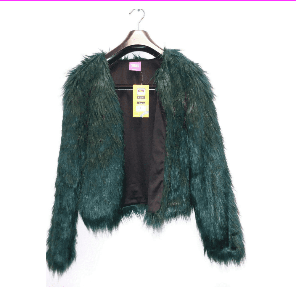 fur half jacket