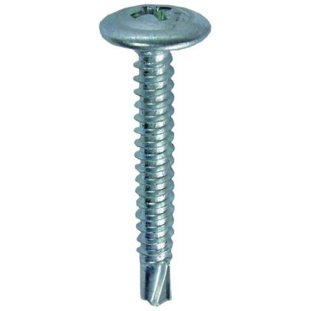 Dottie TEKW834 Zinc Plated Steel Phillips Drive Wafer Head Self