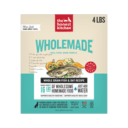 The Honest Kitchen Human Grade Wholemade™Dehydrated Dog Food Whole Grain Fish & Oats, 4 lb (Makes 16 lbs)