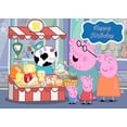thumbnail image 3 of Fondo de decoración para fiesta de cumpleaños de Peppa Pig con dibujos animados para niños, suministros para fiesta de feliz cumpleaños, telón de fondo para fotografía de baby shower, 3 of 5