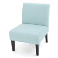 thumbnail image 1 of Christopher Knight Home Fauteuil d'Appoint en Tissu Kassi, Bleu Pâle, 1 of 5