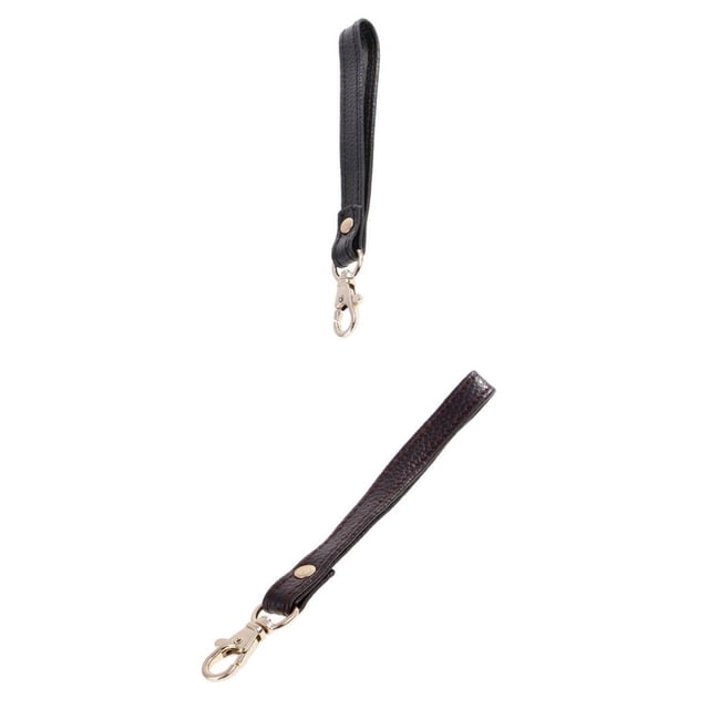 Correa de pulsera Sunnimix de cuero genuino para bolso 2 piezas