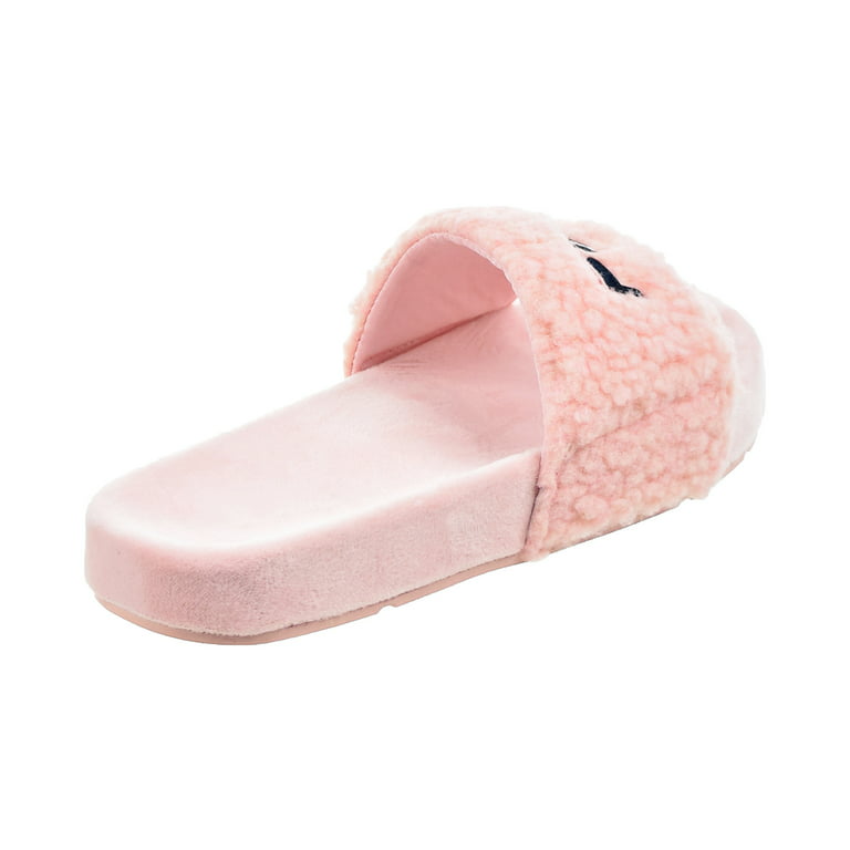 Fila Fuzzy Drifter Women's Slide Sandals Pink-Navy-Red 5sm01537-682 -