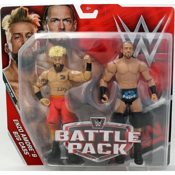 Enzo Amore Big Cass Wwe Battle Packs 45 Wwe Toy Wrestling Action Figures Walmart Com
