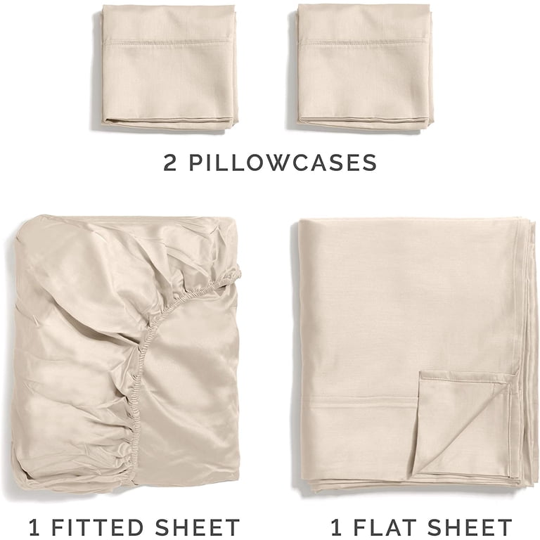 CGK Unlimited 400 Thread Count 100% Cotton Queen Sheet Set photo 3