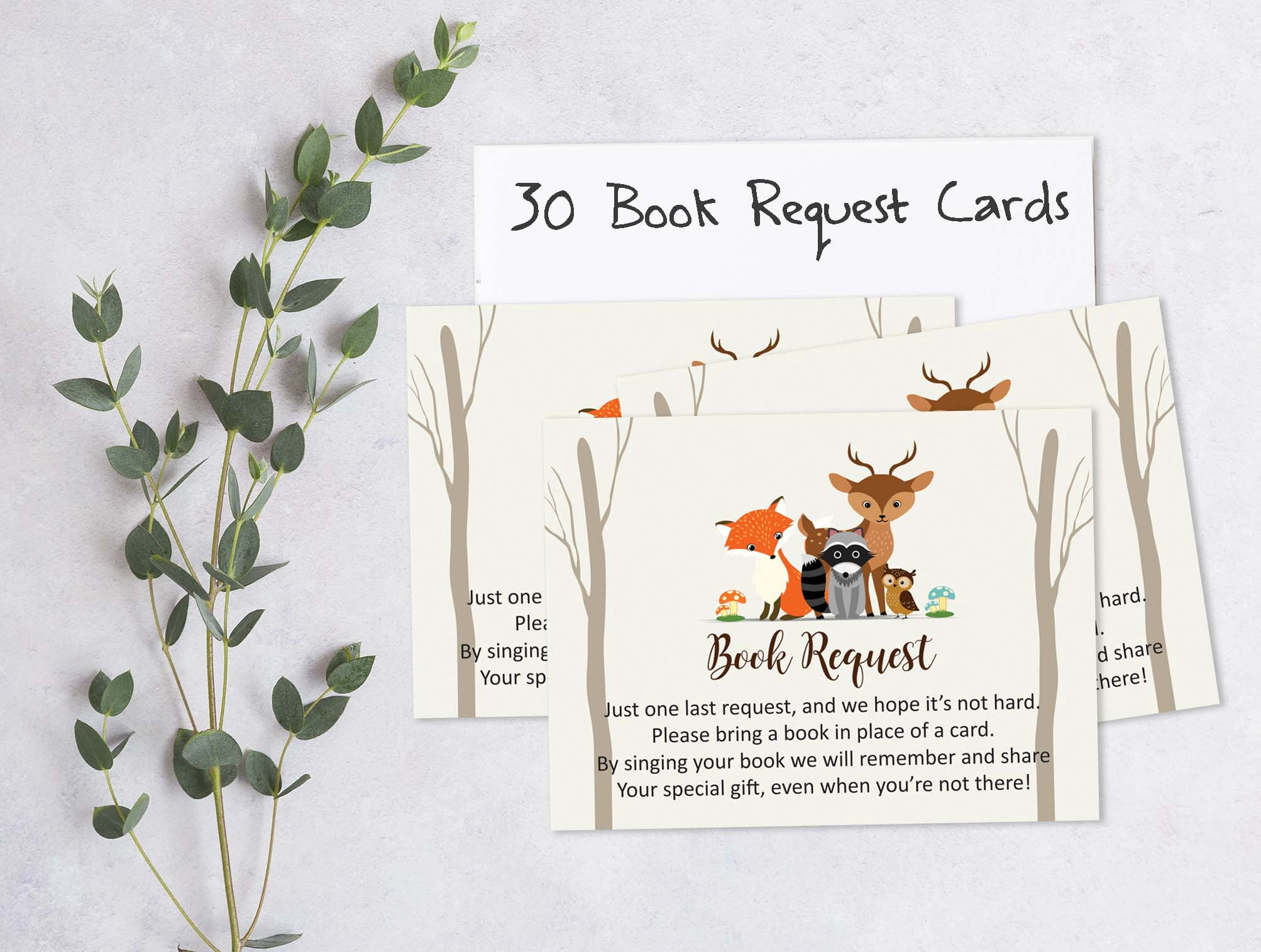 Inkdotpot Set Of 30Jungle Animals Baby Shower Invitations-Diaper Raffle Tickets And Baby Shower Book Request Cards Gender Neutral Invites Its A Boy Its A Girl