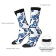 thumbnail image 4 of Cauagu Beautiful Butterflies Print Crew Socks for Women and Men,Adult Athletic Running Socks 1-Pair Sports Socks Work Gear Socks with Moisture Wicking, 4 of 6