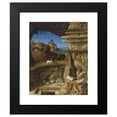 thumbnail image 2 of Giovanni Bellini 20x24 Black Modern Framed Museum Art Print Titled - Saint Jerome Reading (1505), 2 of 5