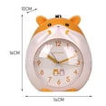thumbnail image 3 of Wweixi Kid's Room Alarm Clock Tabletop Clocks Decors Sleeping Remind Tool Yellow, 3 of 6