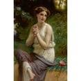 thumbnail image 2 of Charles La Fontaine 17x24 Black Ornate Framed Double Matted Museum Art Print Titled: A Classical Beauty, 2 of 5