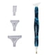 thumbnail image 4 of Pluma de pintura de diamantes de imitación 5D Crystal puntada de bordado herramienta de pintura de lápiz, azul oscuro seitruly HA001825-02, 4 of 6